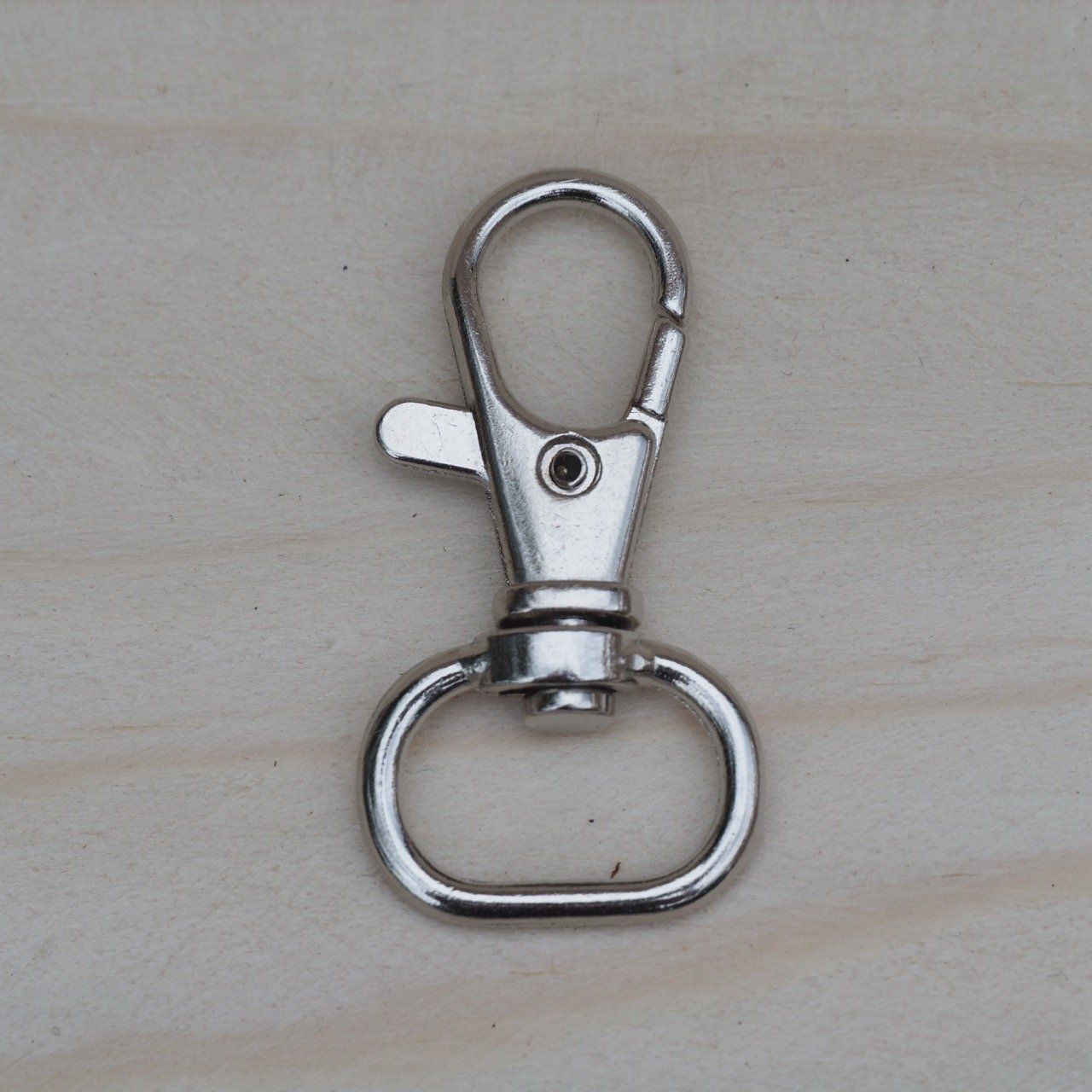 Mousqueton en métal pour porte-clés, clip à mousqueton, porte-clés